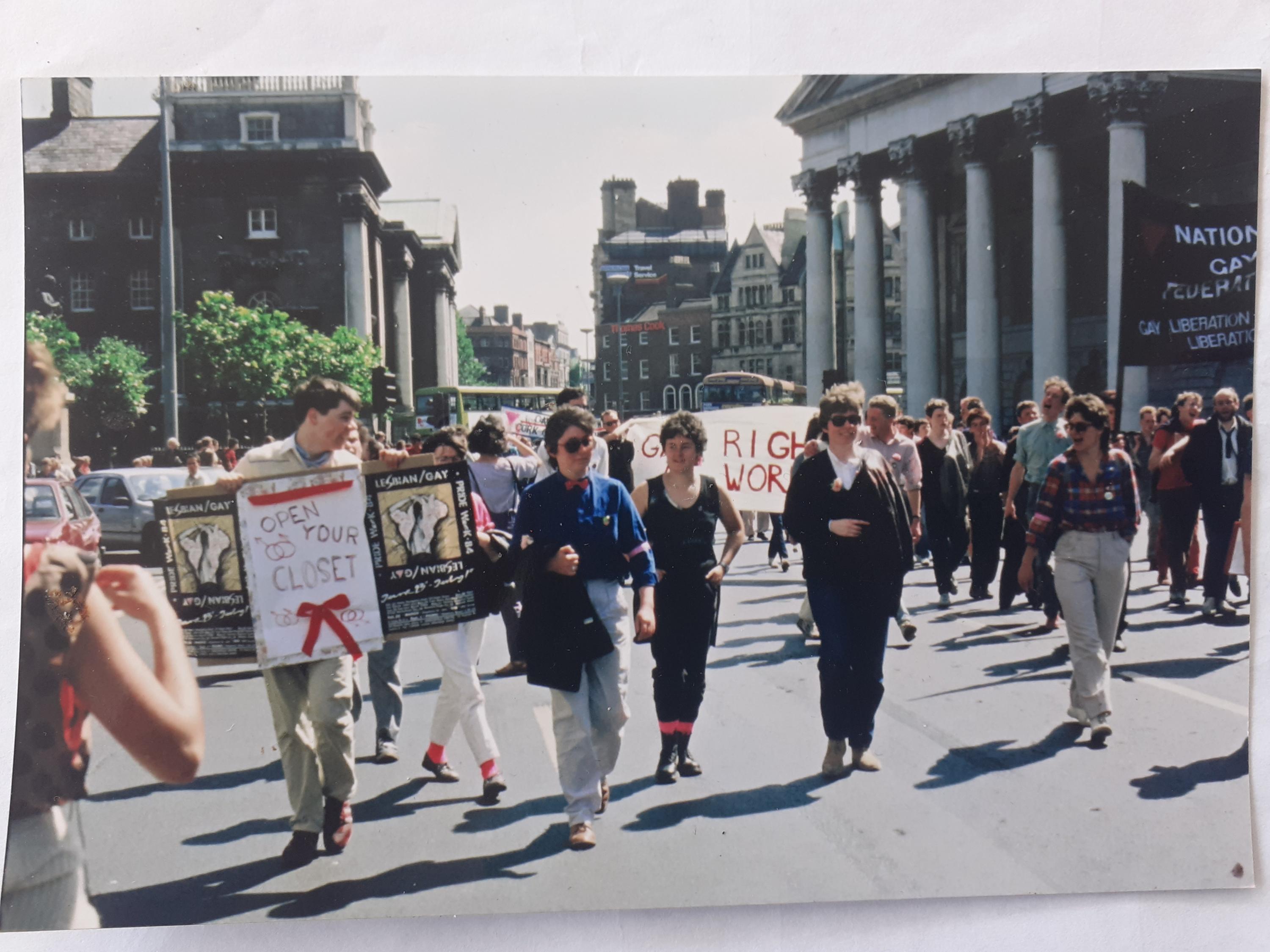 Dublin Gay demo